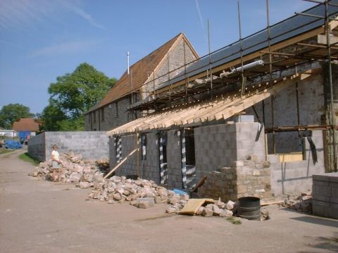 how to build a lean to style roof 